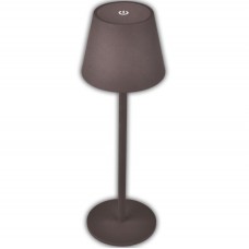 Επαναφορτιζόμενο Πορτατίφ LED 3W CCT Dimmable Μεταλλικό Καφέ 5-066